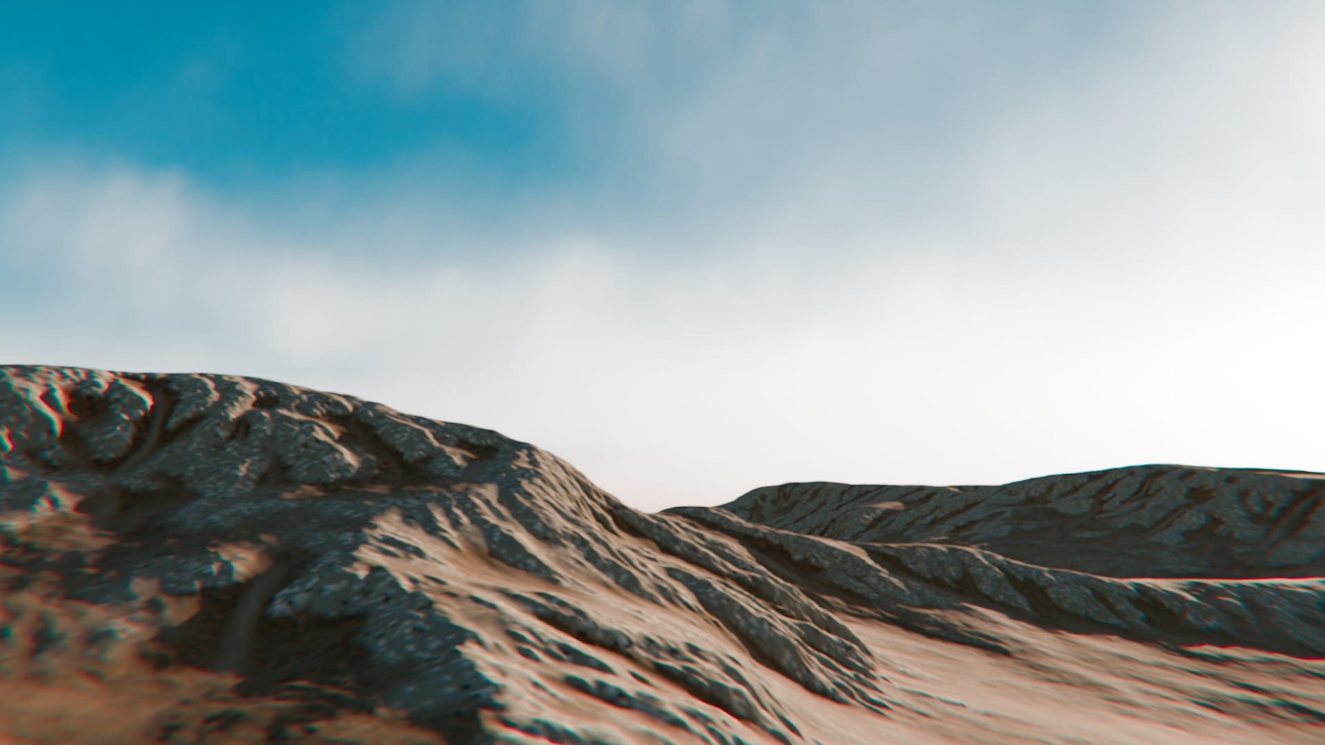 This image was render using AgX colorspace with the look "Punchy".