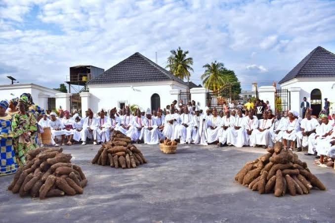 Iwa-ji: New Yam Festival. Once upon a time, a severe famine… | by JuJu. |  Medium