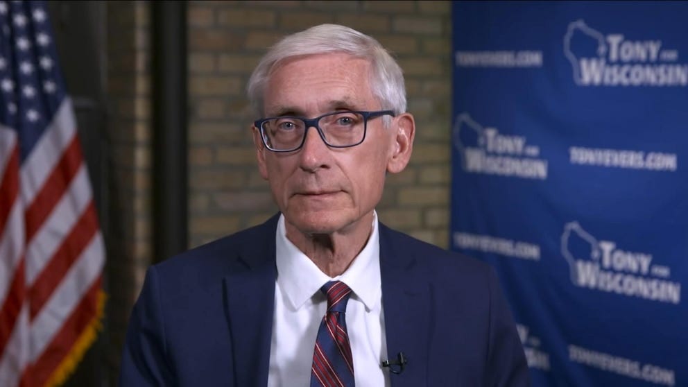 Video Wisconsin Gov. Tony Evers weighs in on midterms - ABC News
