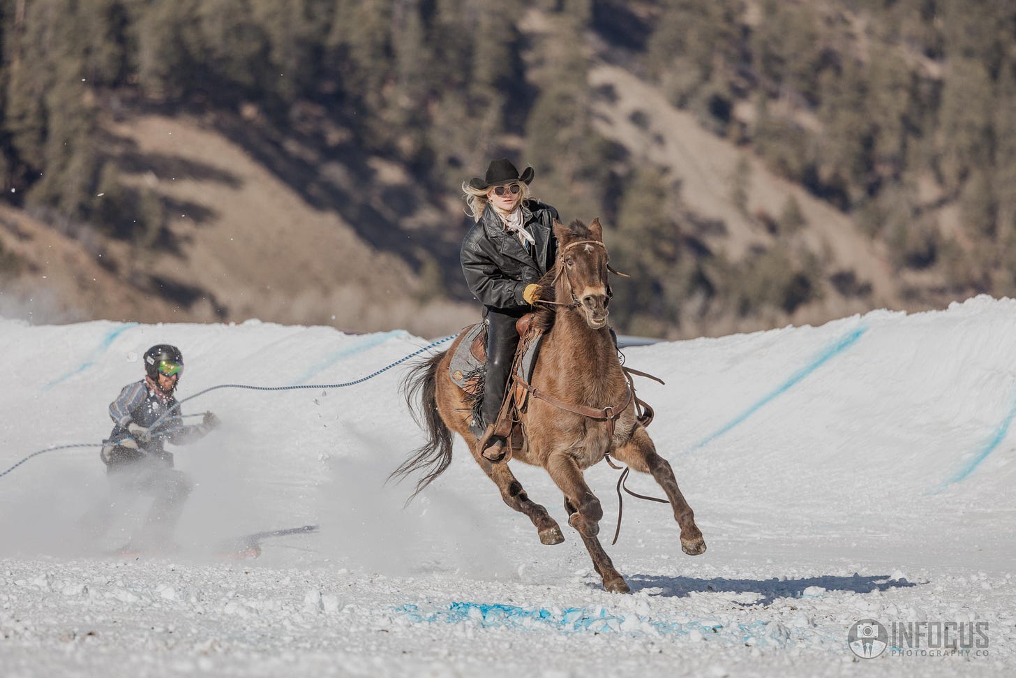 Skijoring returns to Colorado: We were there and in the saddle