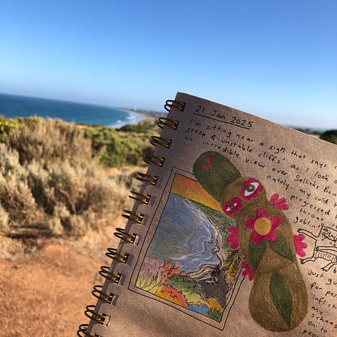 Travel journaling.