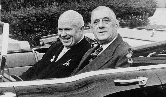 De Gaulle et la Russie, l'entente pragmatique