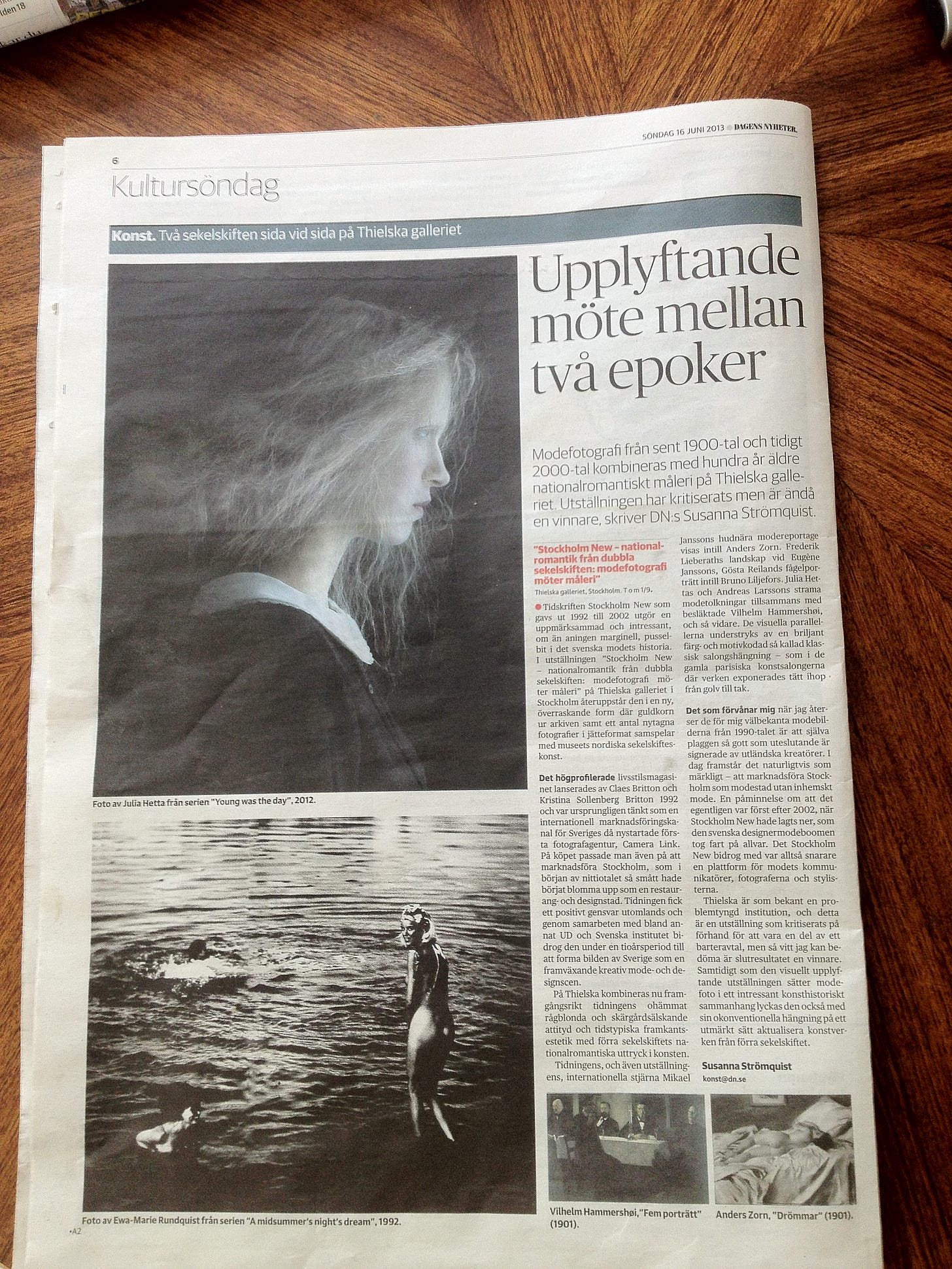 Dagens Nyheter review 16 June, 2013
