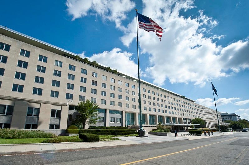 U.S. Department of State added - U.S. Department of State