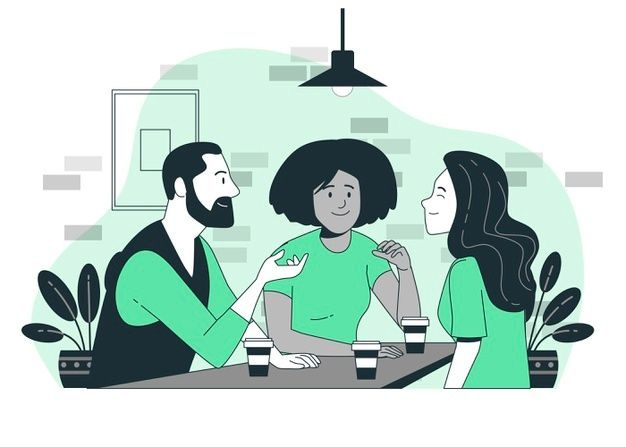 Free Vector | Social interaction concept illustration | Vector free, Book  illustration art, Illustration