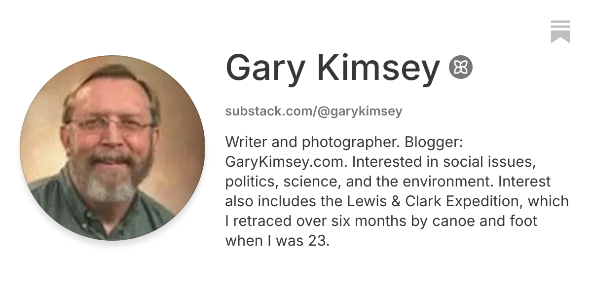 Gary Kimsey | Substack