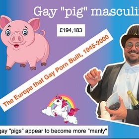 Over £1m taxpayer-funding - to the professor specialising in gay "pig" masculinities