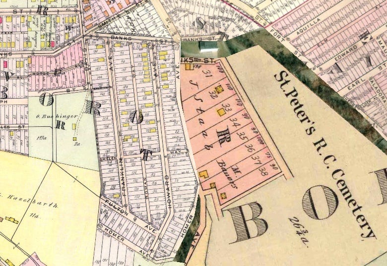 1923 map of where Devlin Field is today.