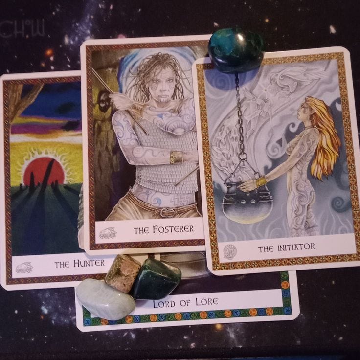 A Message From the Universe ~ Nobody's Business, Celtic Wisdom Oracle Cards