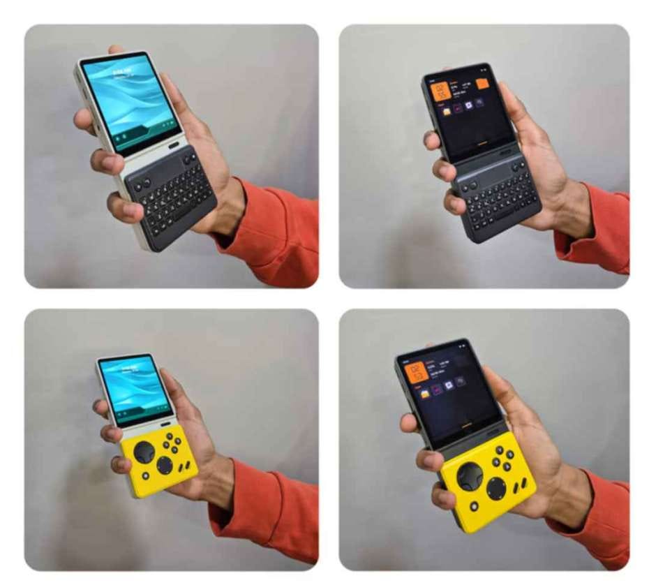 Mecha Comet is a modular Linux handheld computer