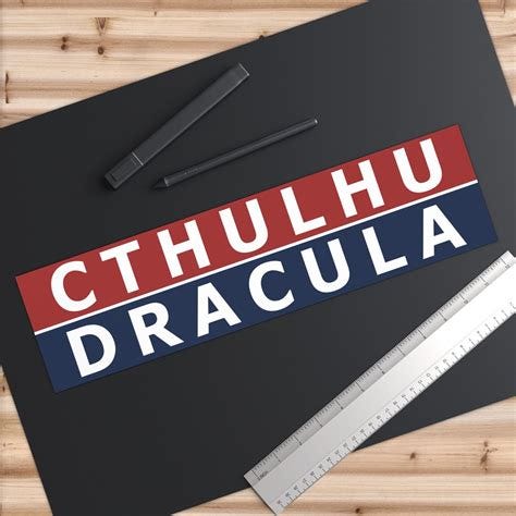 Cthulhu Dracula 2024 Bumper Sticker - Etsy