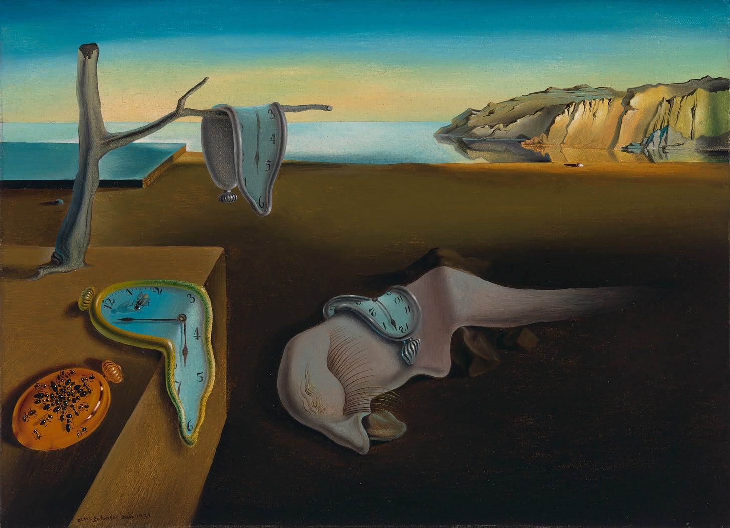 Salvador Dalí. The Persistence of Memory Salvador Dalí. The Persistence of Memory