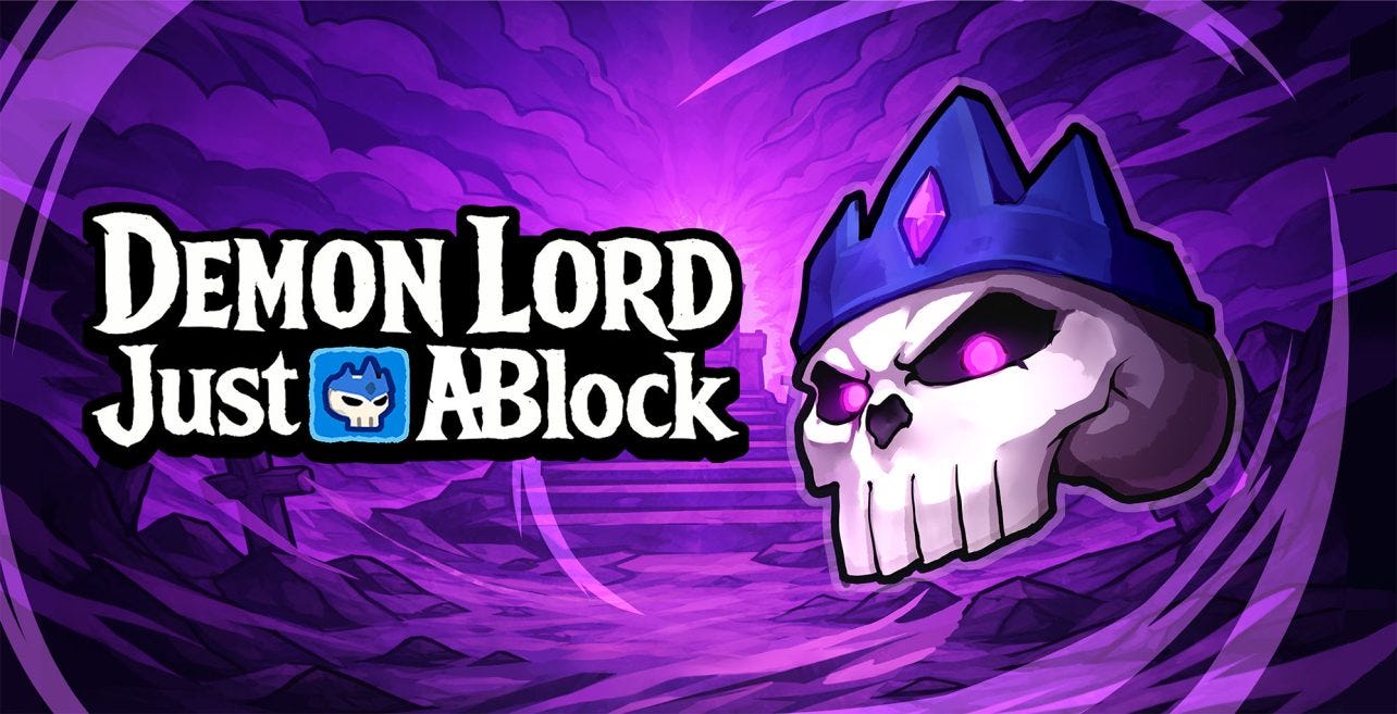 Demon Lord: Just a Block key art