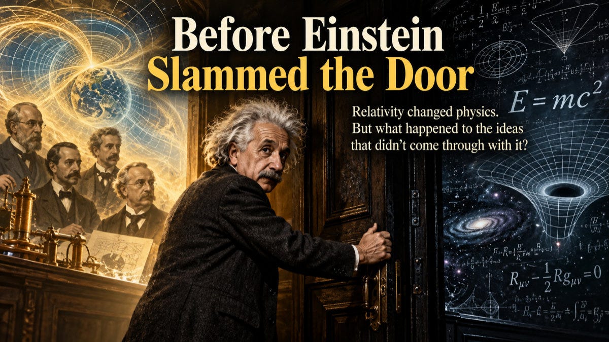 Cosmic Math Before Einstein Slammed the Door - The Cosmic Onion