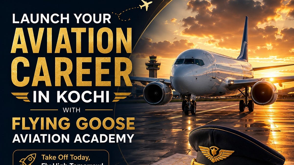  Launch Your Aviation Career in Kochi with Flying Goose Aviation Academy