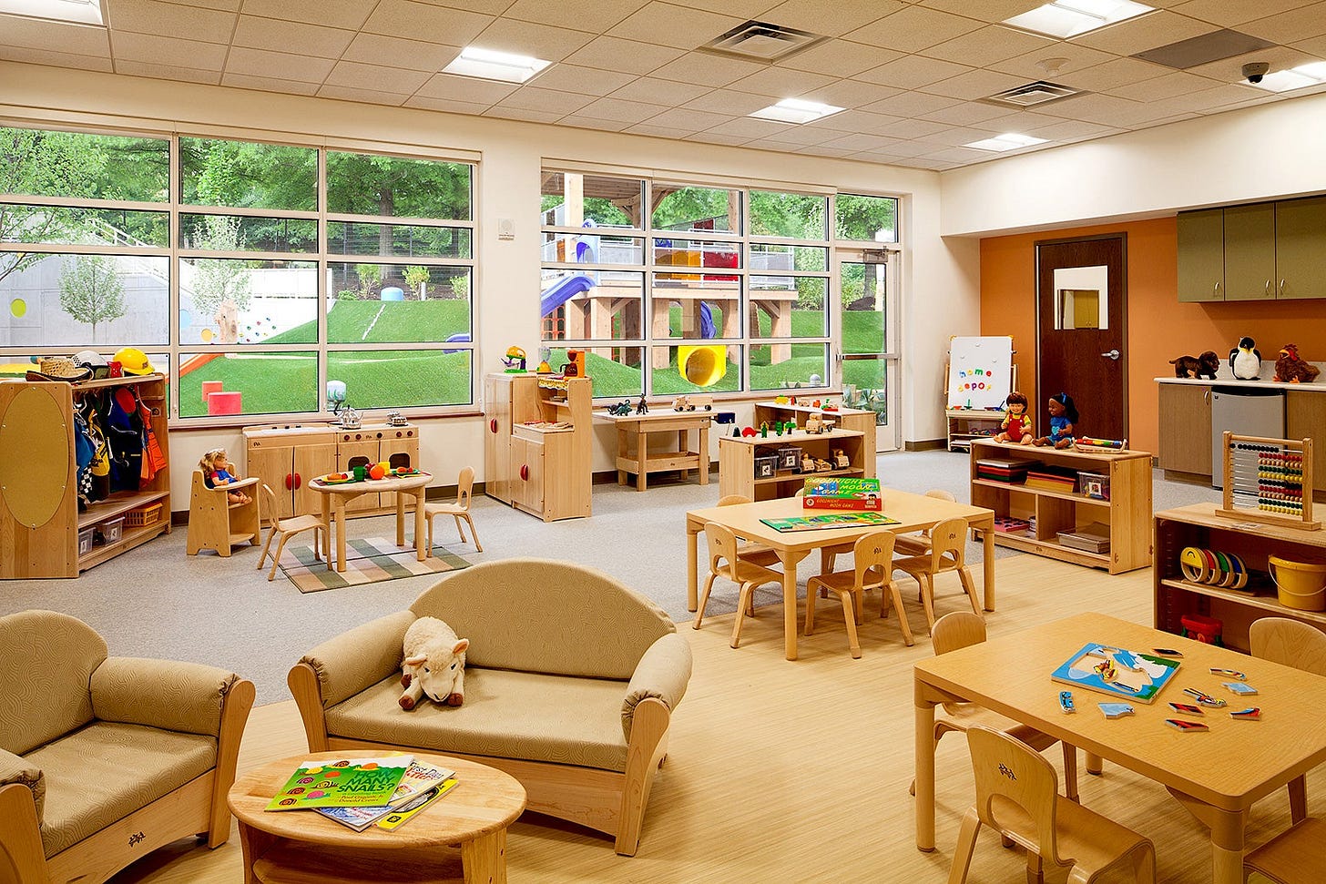 The state-of-the-art child care center that Home Depot built. The state-of-the-art child care center that Home Depot built.