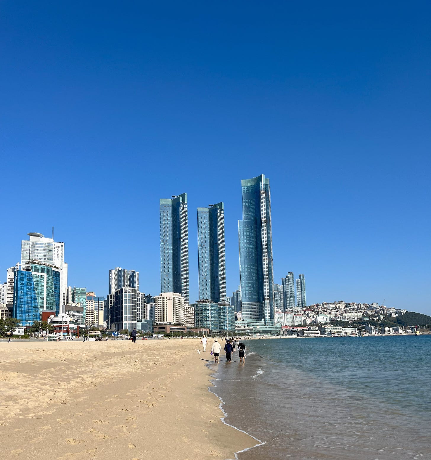 Haeundae Beach in Busan