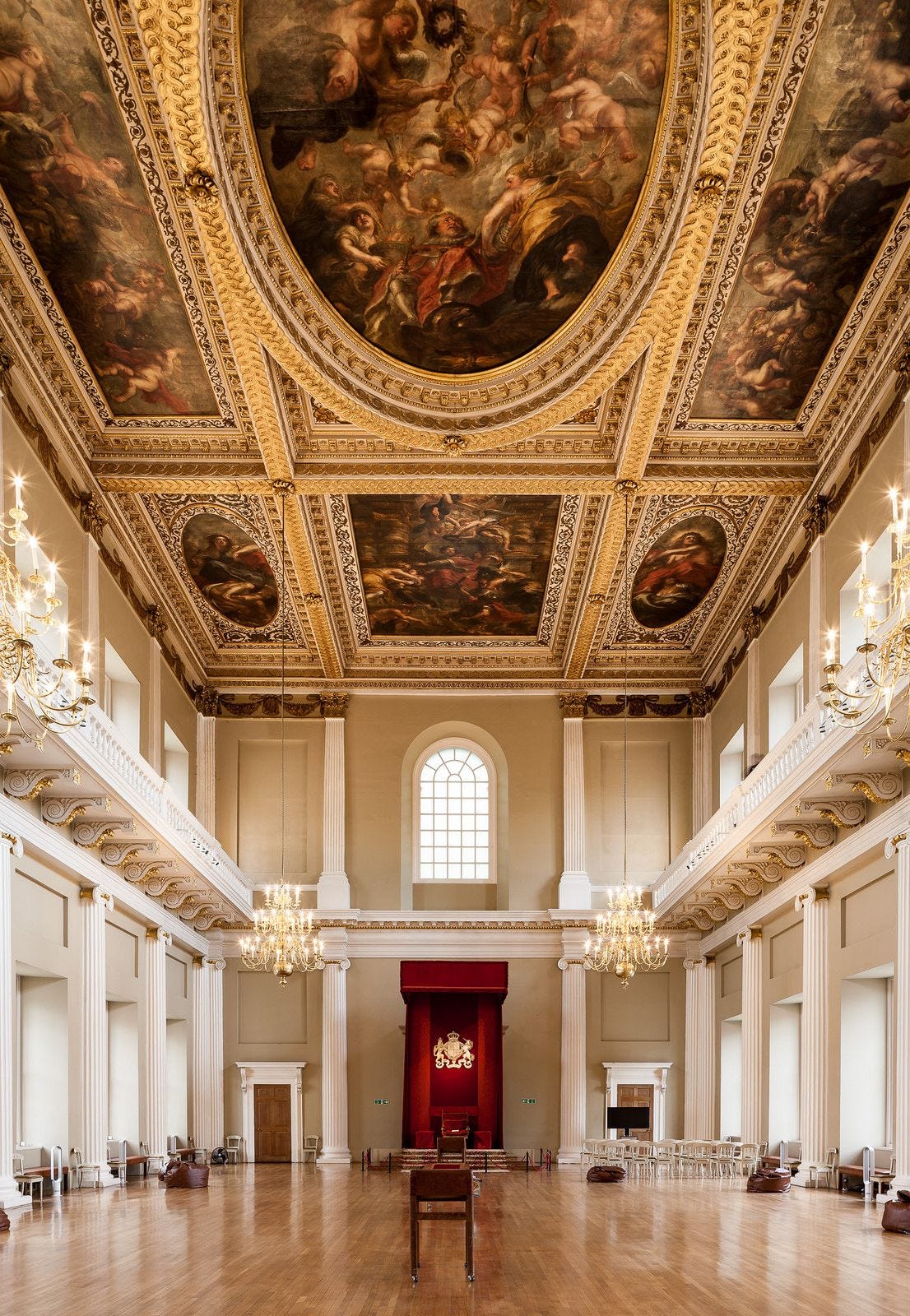 Banqueting House Inigo Jones ceiling by Rubens (1100 x 1600 ...