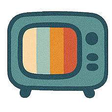 Middle-aged TV Addict