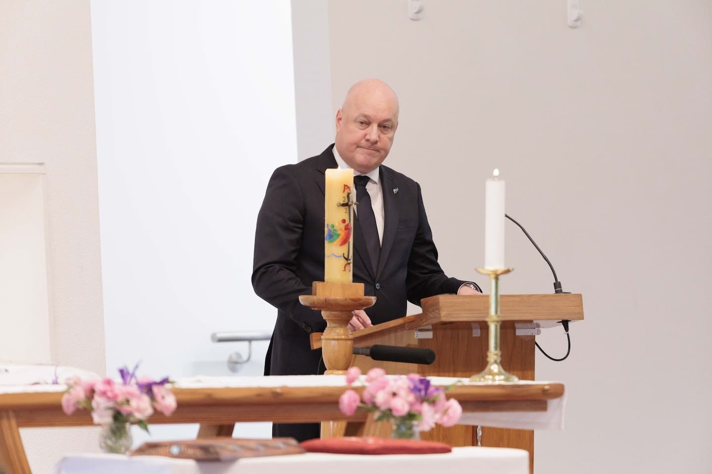 Prime Minister Christopher Luxon was one of several speakers.