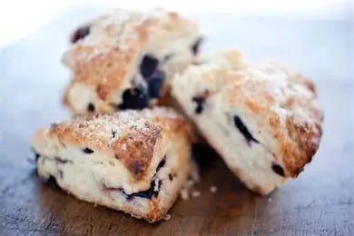 blueberry scones