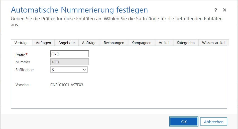 Dynamics 365 default Auto-Numbering-Settings Dynamics 365 default Auto-Numbering-Settings