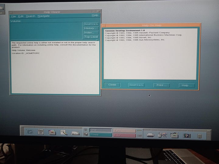 My IBM RS/6000 43P Model 150 workstation