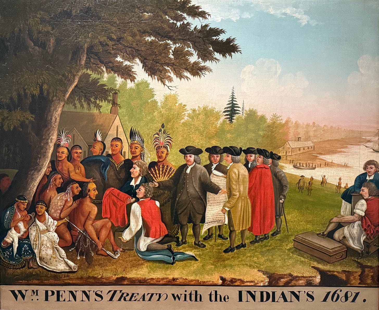"Penn's Treaty" by Edward Hicks