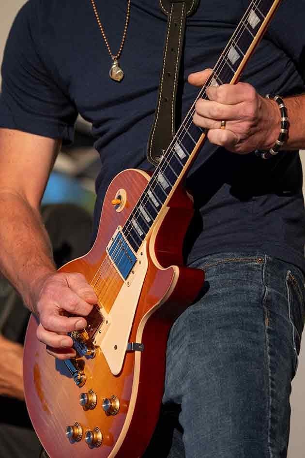 A.A. Bottom performs in Bud Daniel Park, Wichita Falls / photos by Troy Larson