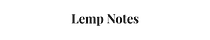 Lemp Notes