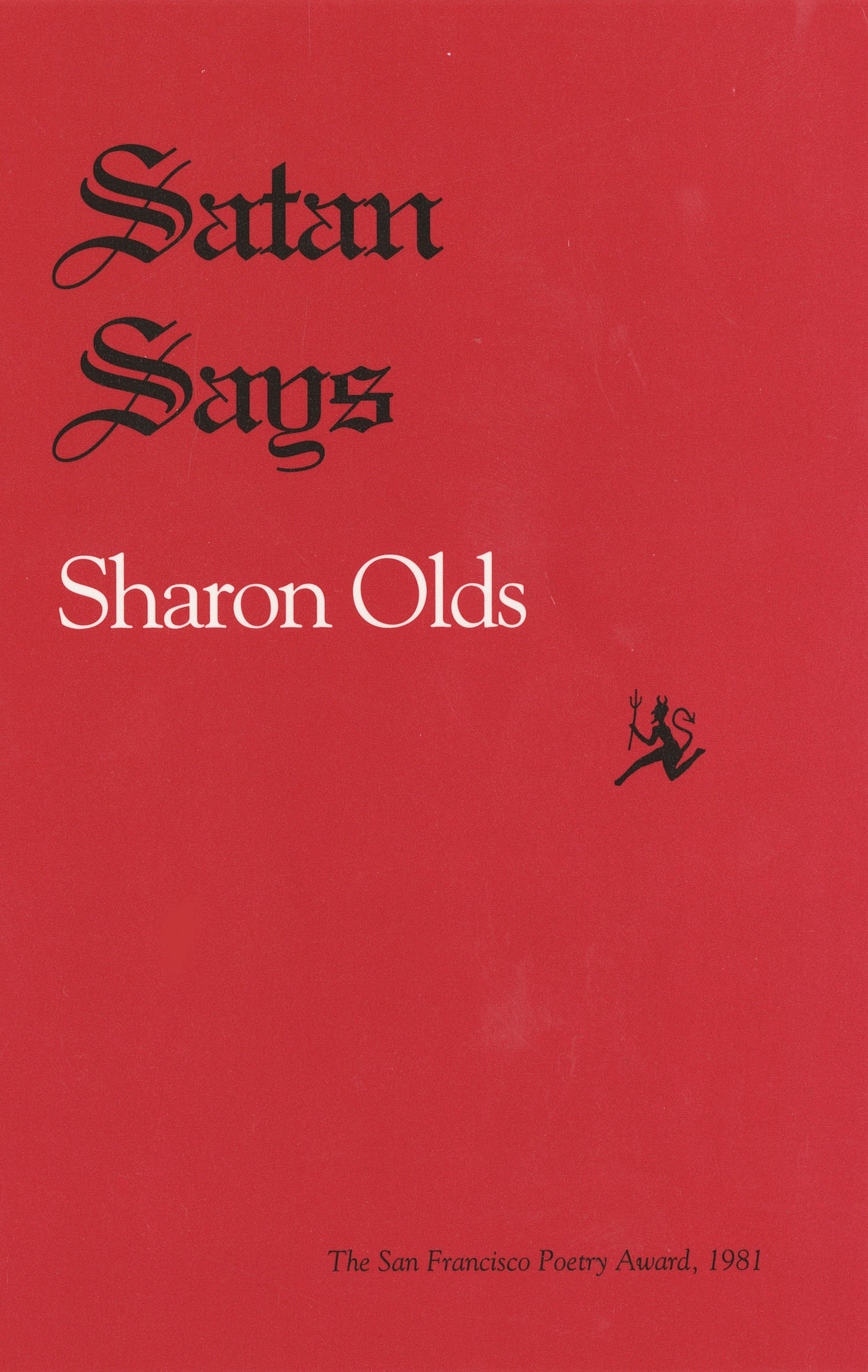 The book cover for "Satan Says."