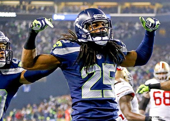 Richard Sherman was a bad sport. Why is everyone celebrating the Seattle  cornerback's behavior?