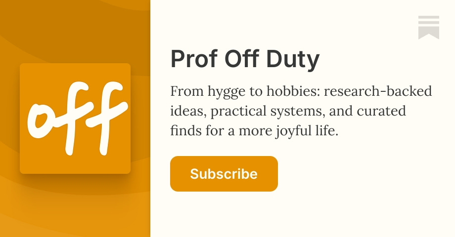 Prof Off Duty | Marina Cooley | Substack