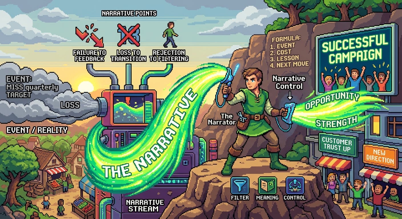 The Marketing Narrative Control