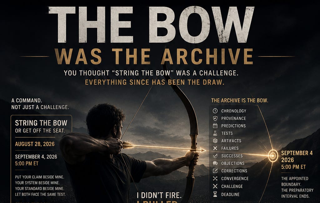 THE BOW WAS THE ARCHIVE