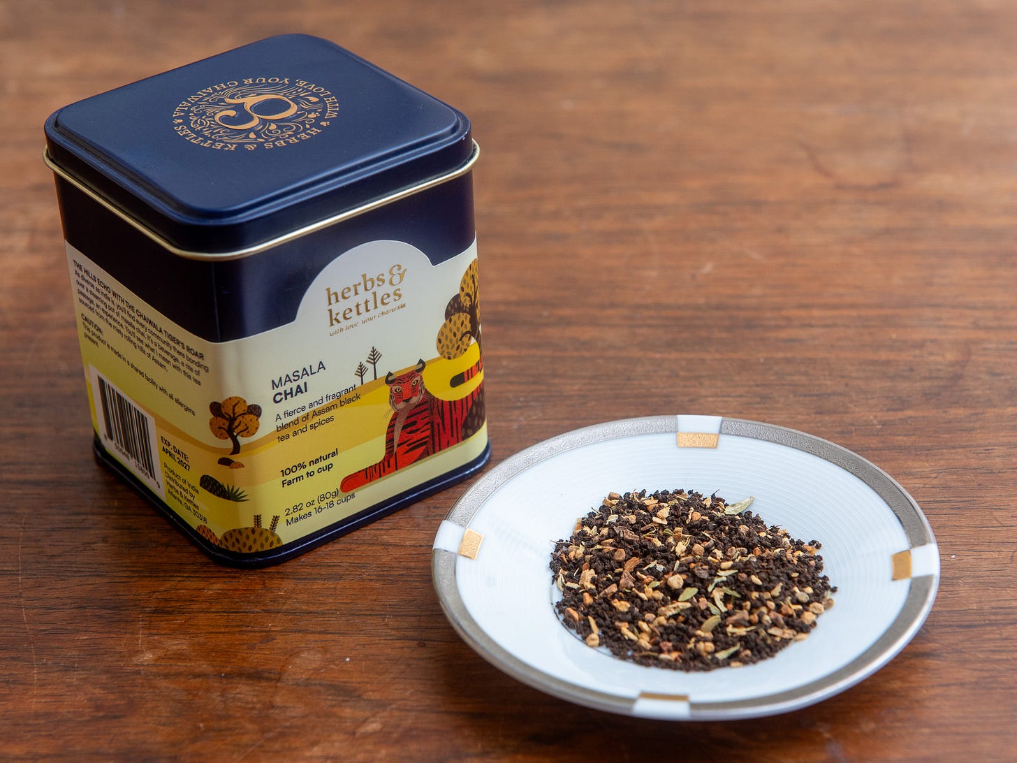 ID: Herbs and Kettles masala chai blend