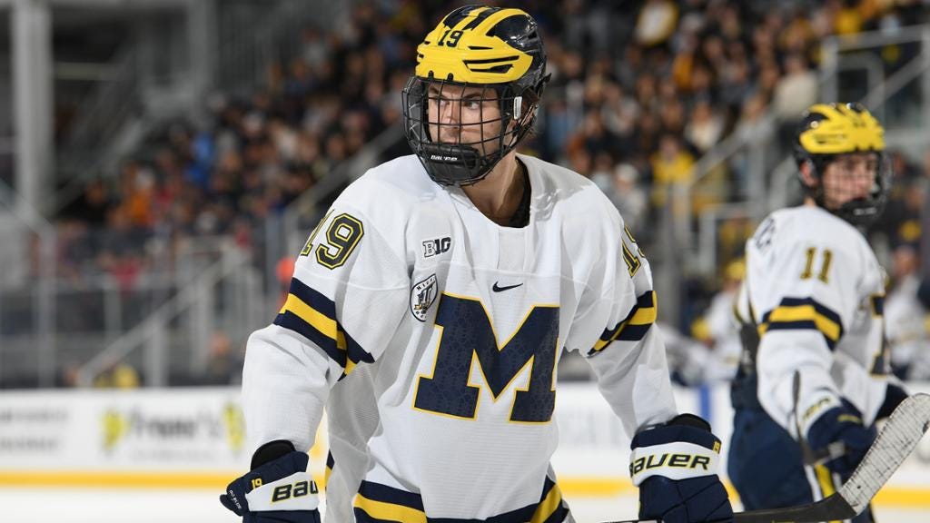 Fantilli, top 2023 NHL Draft prospect, is frontrunner for NCAA award