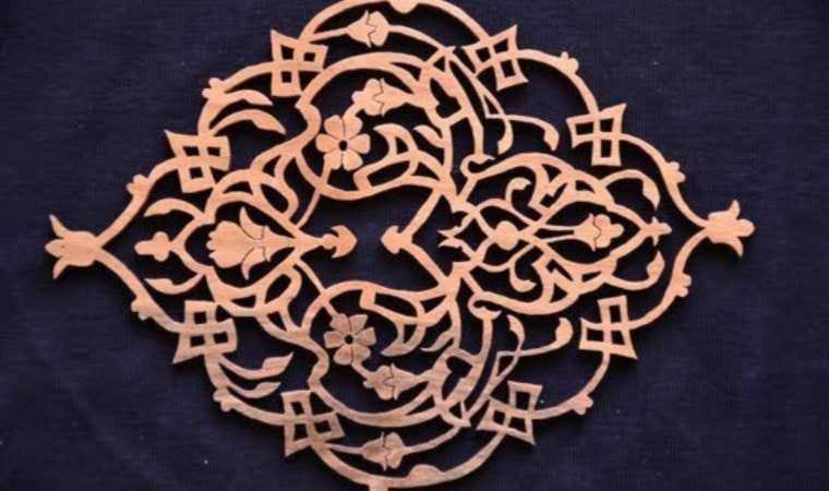 Çankırılı 64 yaşındaki naht sanatı ustası 26 yıldır ahşaba estetik katıyor