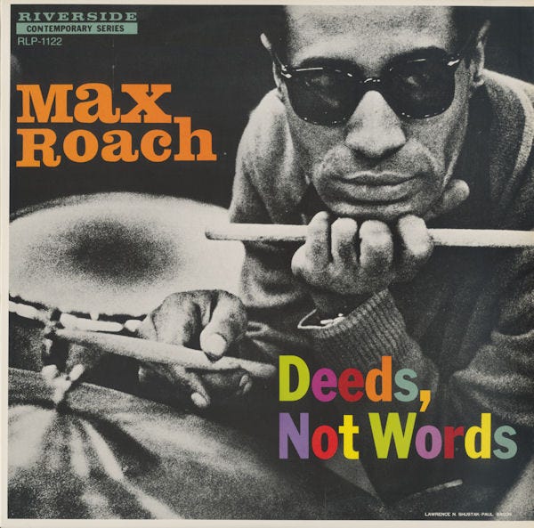 TT 361: Max Roach in 1958/1959 - by ETHAN IVERSON
