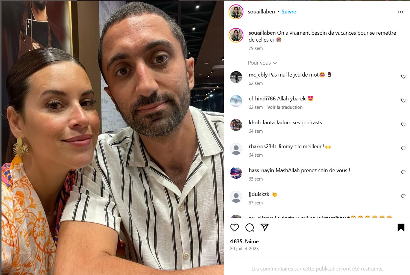 Devenir madame Jimmy Mohamed