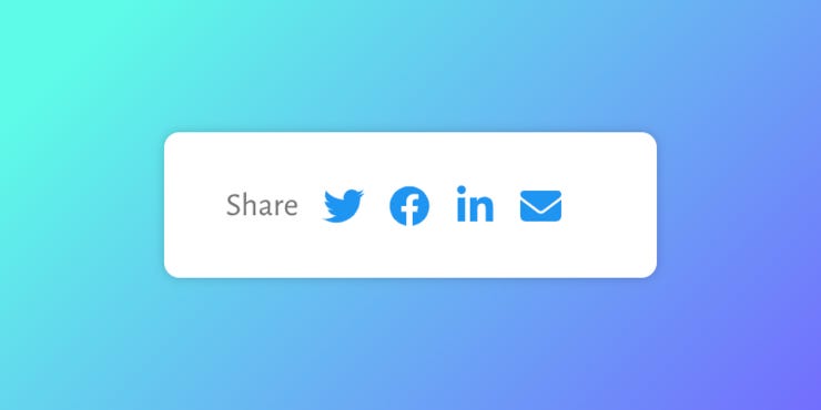 The Sharer widget