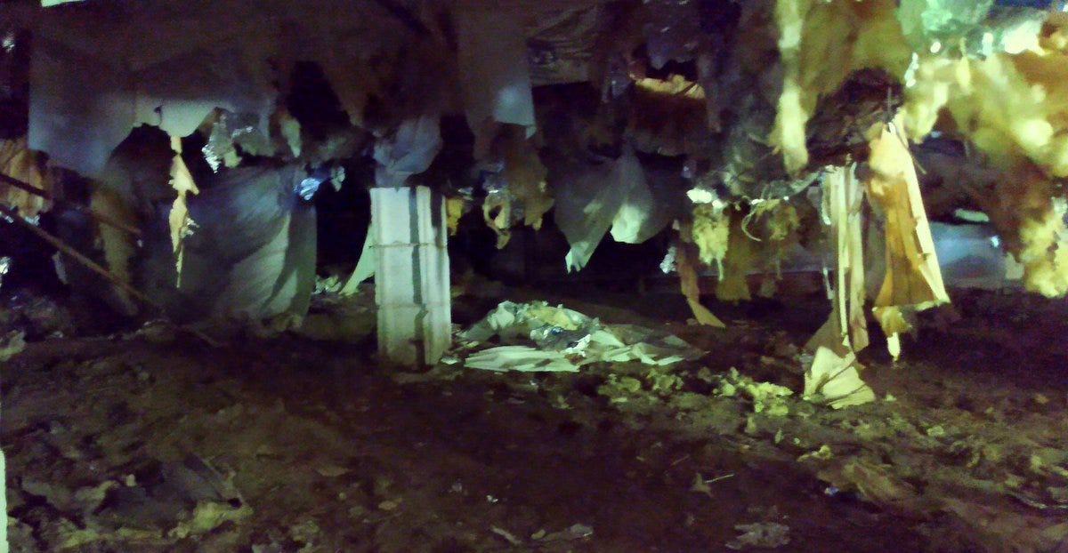 crawl space under a house