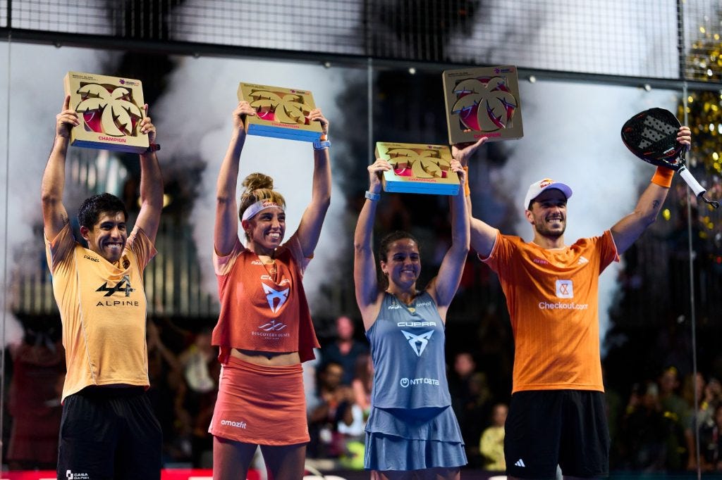 The night of the No. 2 seeds. First title for Josemaría and González, confirmation for Chingalan