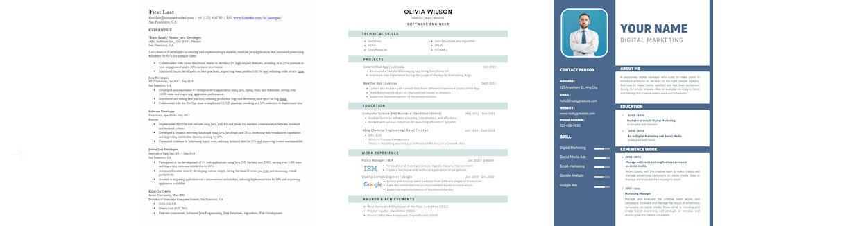 Resume Examples