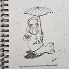 30 Day Drawing Journal Challenge - Oct 2016