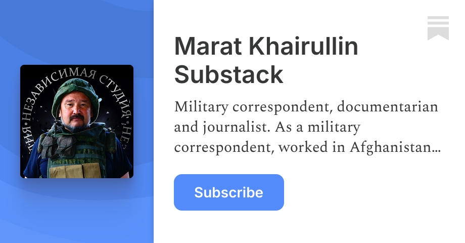 Marat Khairullin Substack | Substack