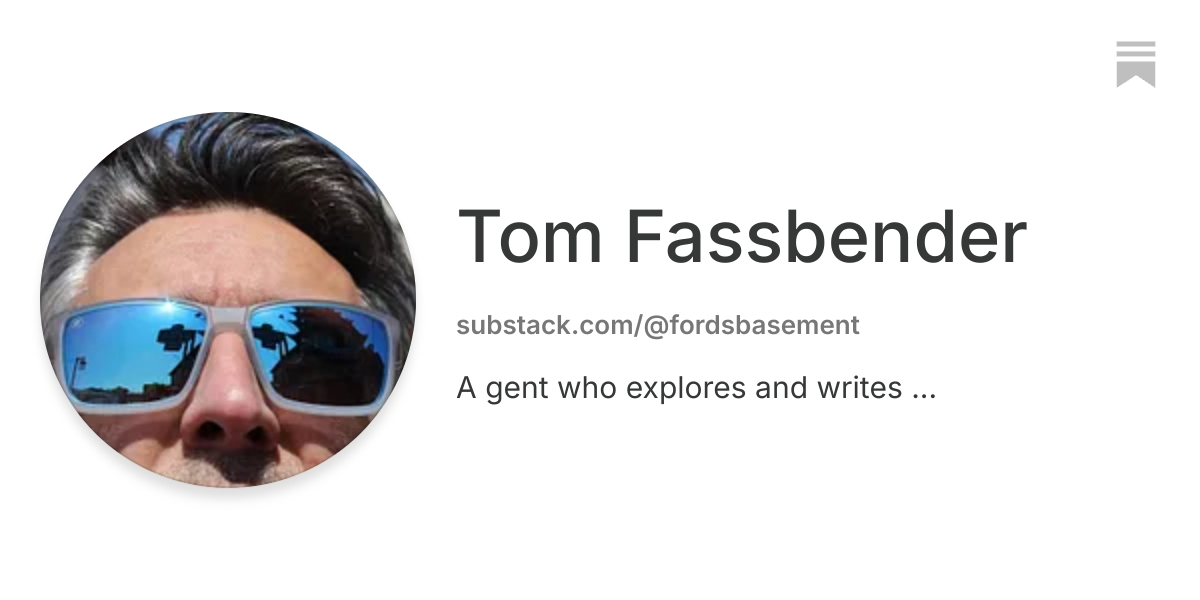 Tom Fassbender | Substack