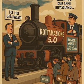 Rottamazione-quinquies: perché questa potrebbe essere davvero l’ultimo treno (spoiler: non lo sarà)