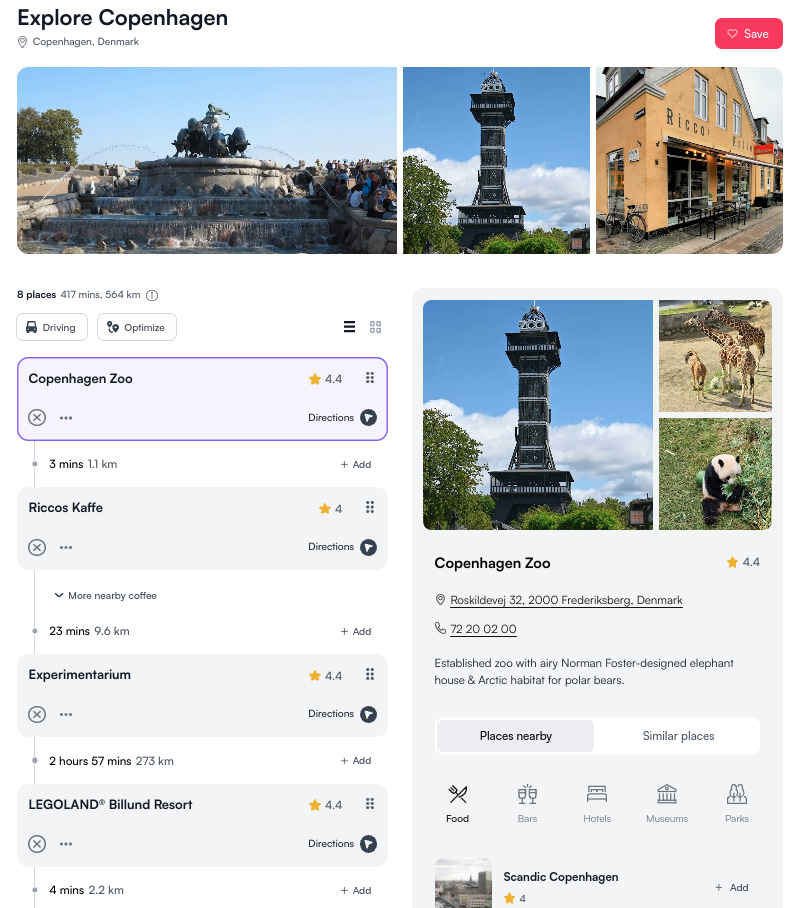 Copenhagen detailed itinerary from Trav