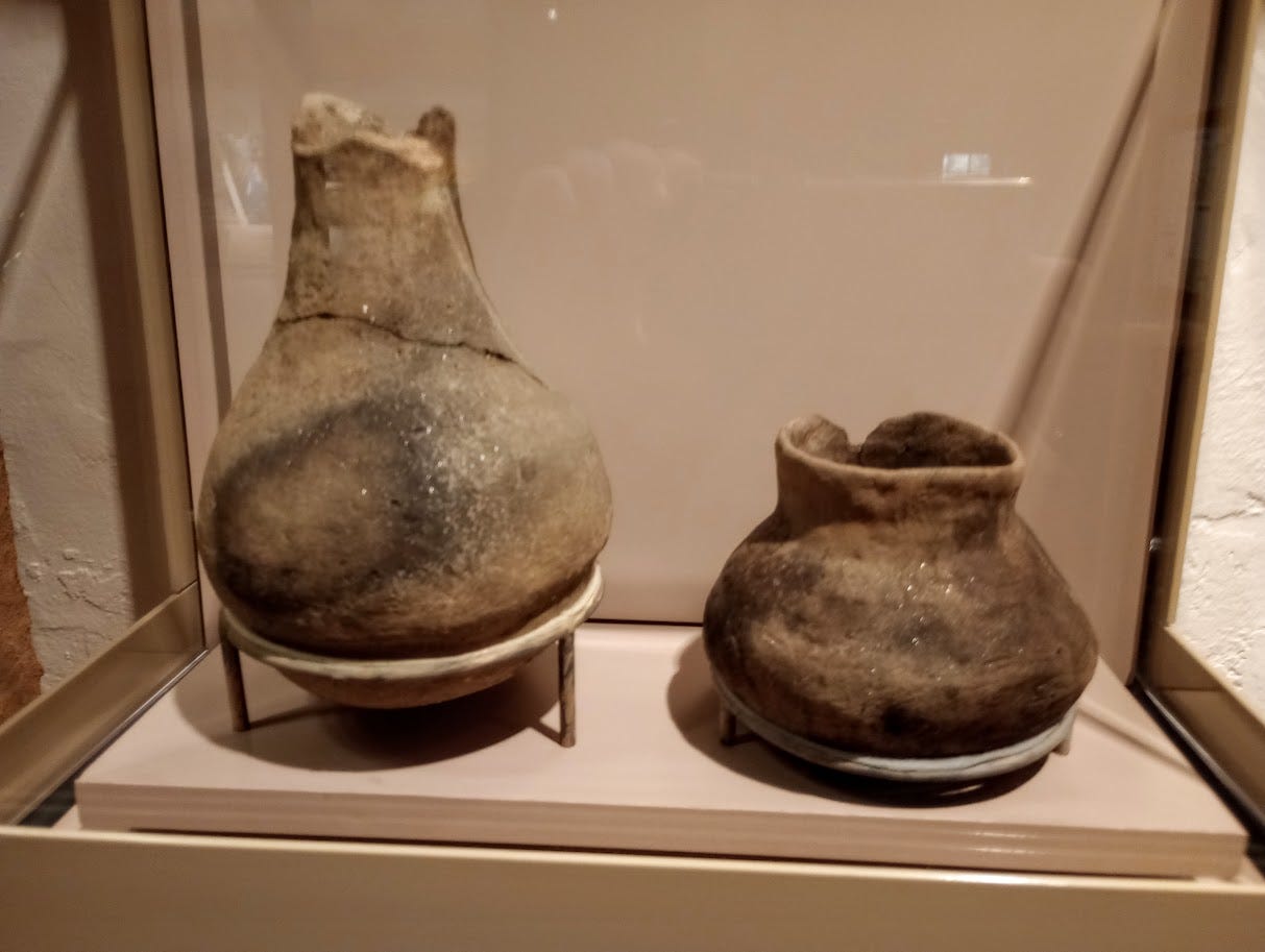 Two clay pots Two clay pots